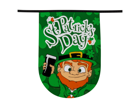 Guirlande de fanions PE St Patrick's Day