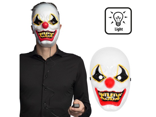 Pc. Masque LED Killer clown