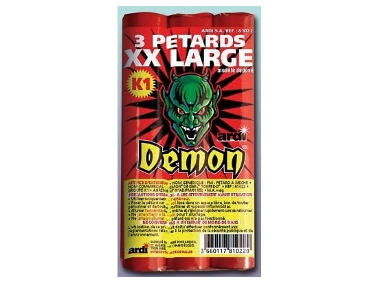 DÉMON® XX LARGE EN PRESENTOIR