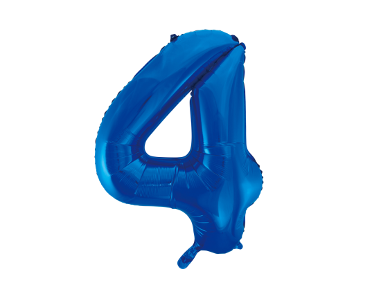 Foilballoon 34" no. 4 blue