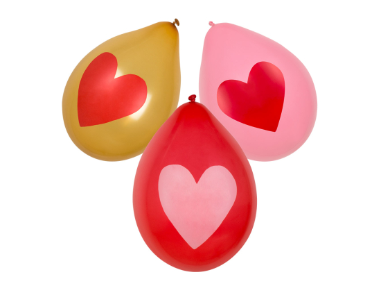 Set 6 Ballons en latex Amour