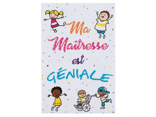 Magnet Maîtresse Multicolore