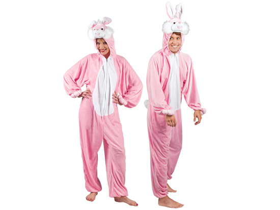 Costume adulte Lapin peluche