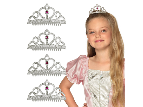 Set 4 Tiares princesse