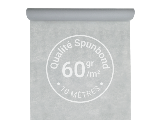 Nappe Spunbond Argent