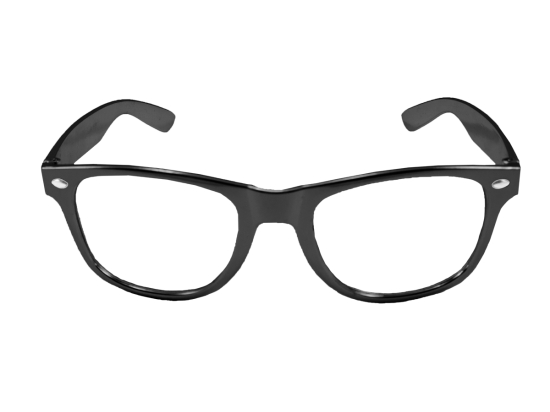 Lunettes Noir Métallique