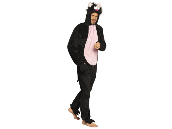 Costume adulte Chat peluche