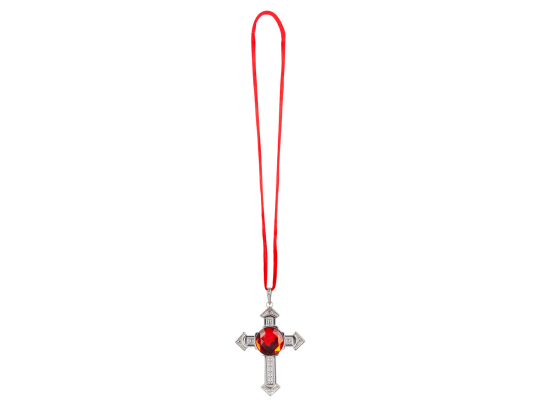 Collier Ruby cross