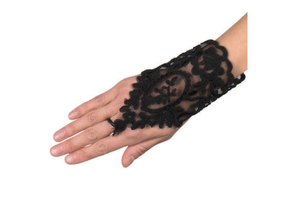 Prr Gants poignet en dentelle Florence