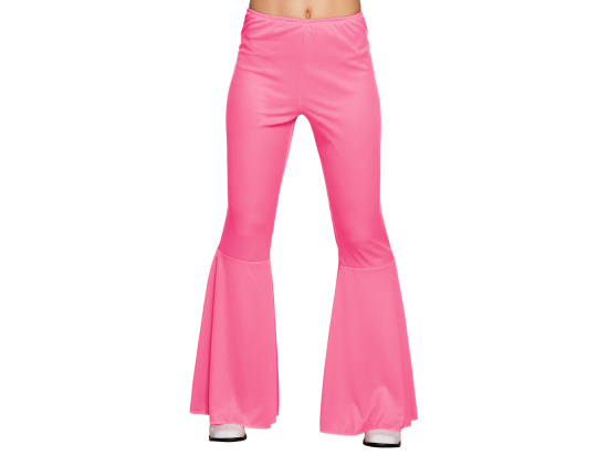 Pc. Pantalon flare rose (M stretch)