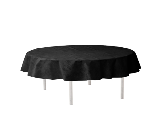 Nappe Ronde Unie noir