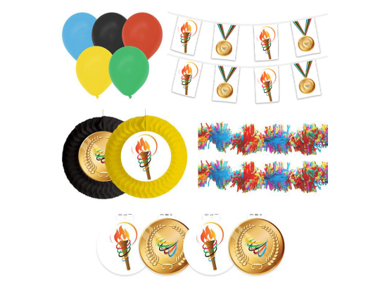 Kit déco Jeux Sportifs 14 pièces