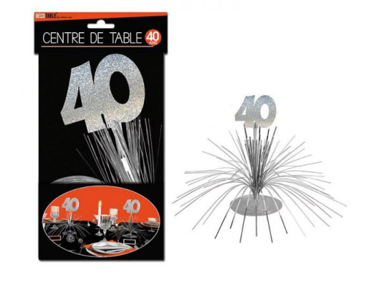 Centre de Table 40 Ans