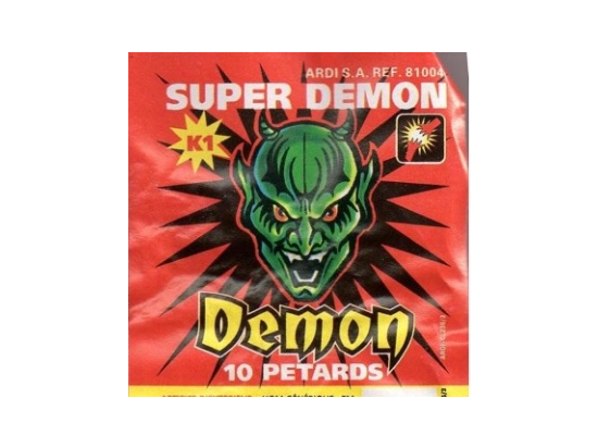 SUPER DEMON EN PRESENTOIR