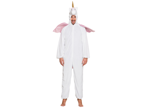 Costume adulte Licorne peluche