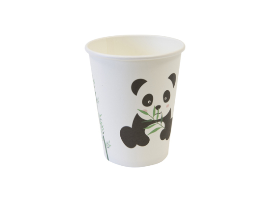 GOBELET EN CARTON PANDA 270ml (x 6)