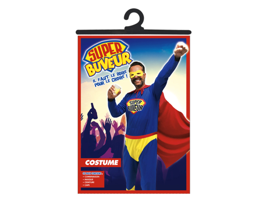 COSTUME SUPER BUVEUR