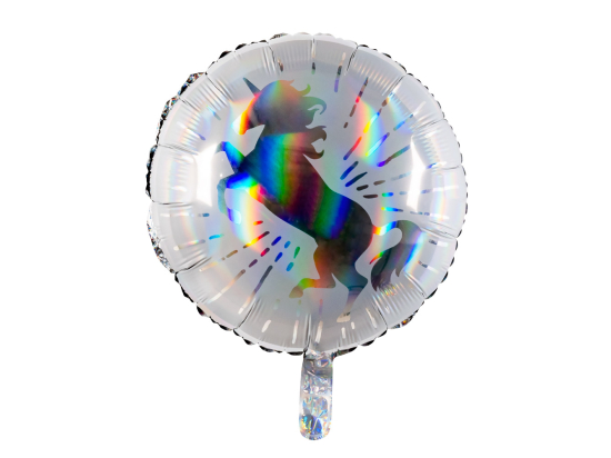 Ballon en aluminium Licorne