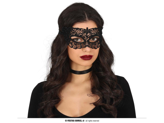 MASQUE NOIR BRODÉ