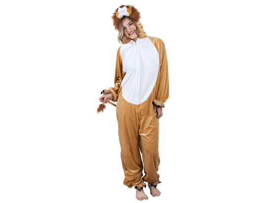 Costume adolescent Lion peluche