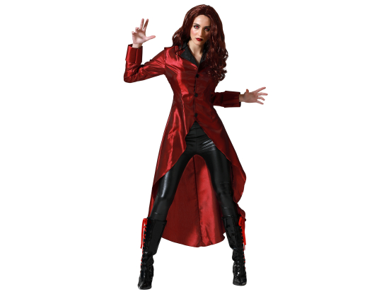 costume robe rouge M/L