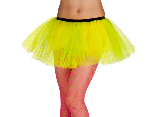 Tutu jaune fluo