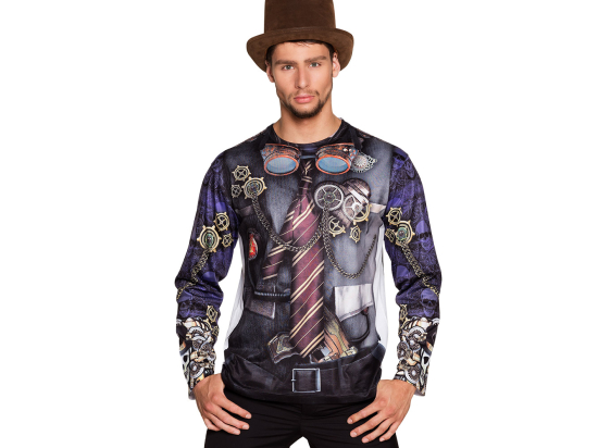 Chemise photoréaliste Mr Steampunk