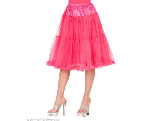 JUPE/JUPON EN TULLE ROSE 65 cm