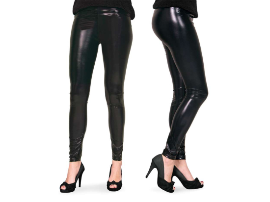 Legging Métallique Noir - L-XL