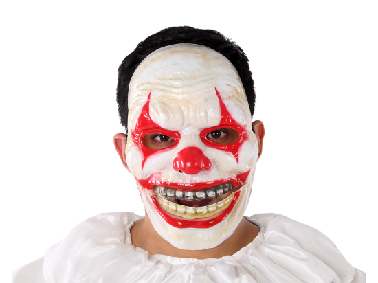 RAB. MASQUE DE CLOWN PVC