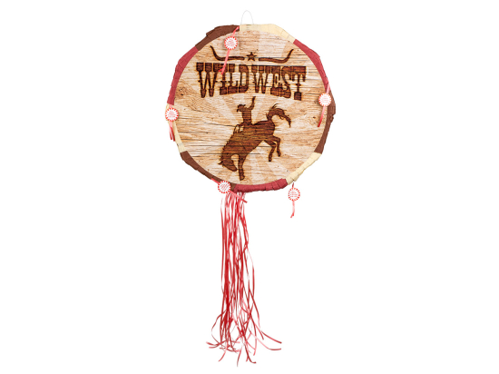 Piñata à tirer 'WILD WEST'