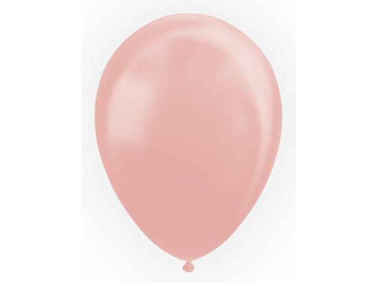 10 Balloons 12" pearl rose gold