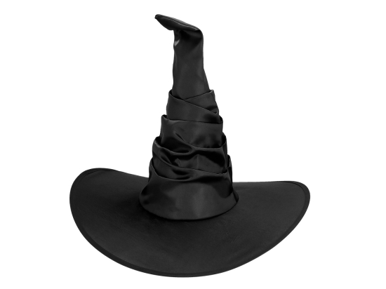 Pc. Chapeau Sorcière Salina noir satin