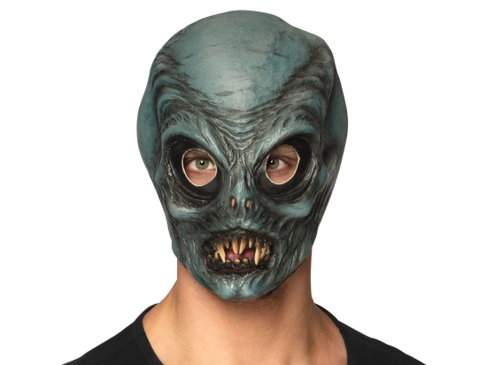 Masque tête latex Alien