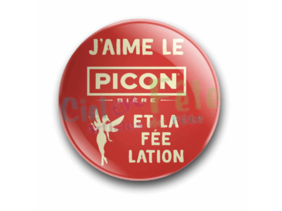 Badge Picon et la Fée Lation