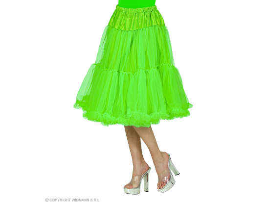 JUPE/JUPON EN TULLE VERT 65 cm