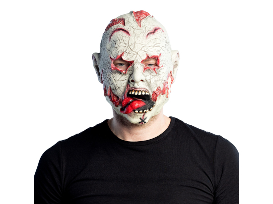 Pc. Masque tête latex Undead