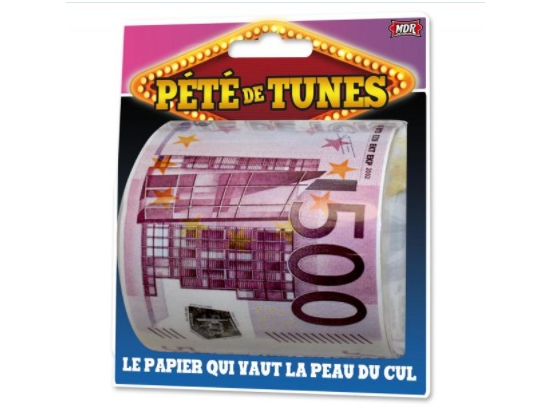 Papier toilette Pété de tunes