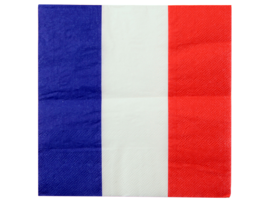 Serviette France Tricolore