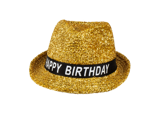 Chapeau Sparkling 'Happy Birthday'