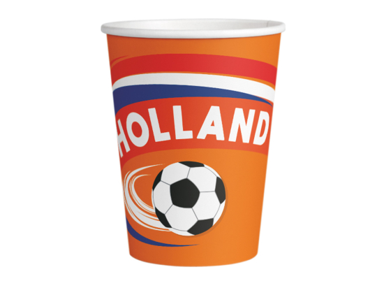 Set 8 gobelets en papier 'Holland'