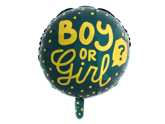 Ballon en aluminium 'Boy or Girl'