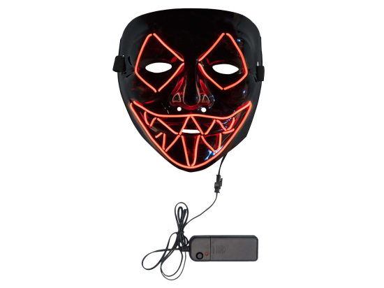 Masque lumineux LED Killer Smile Rouge