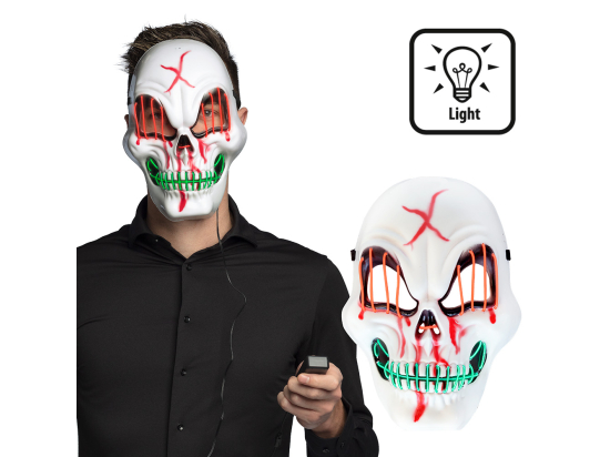 Pc. Masque LED Blood skull