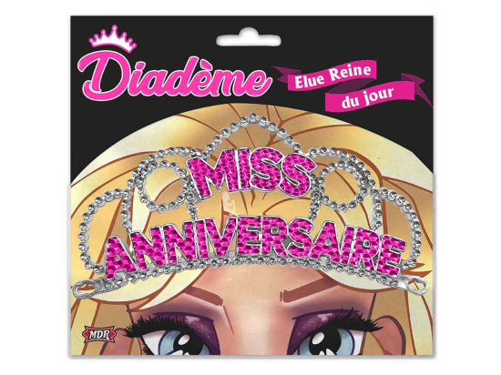 Diadème Miss Fuchsia - Tous les évènements de la vie : Joyeux anniversaire