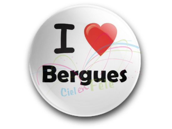 Badge I Love Bergues