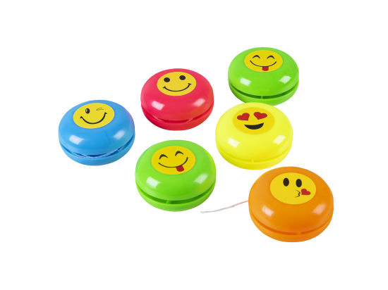 Set 6 Yo-yos souriants