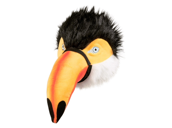 Masque visage peluche Toucan