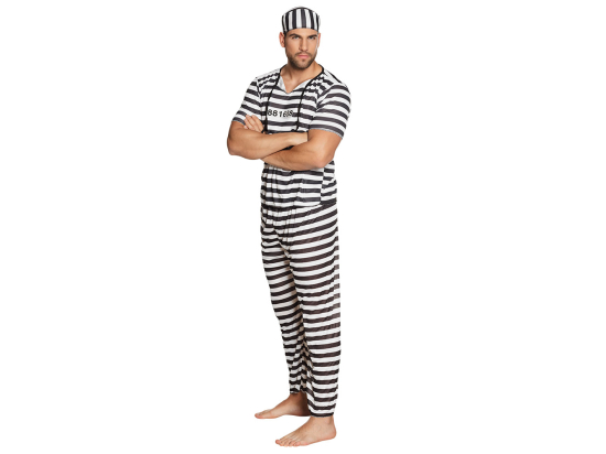 Costume adulte Prisonnier