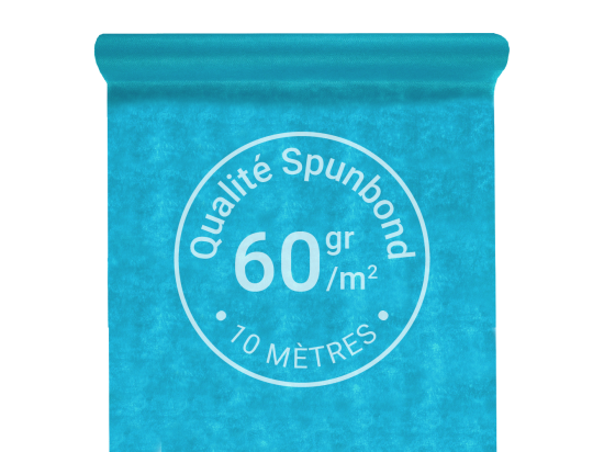 Nappe Spunbond Aqua Blue